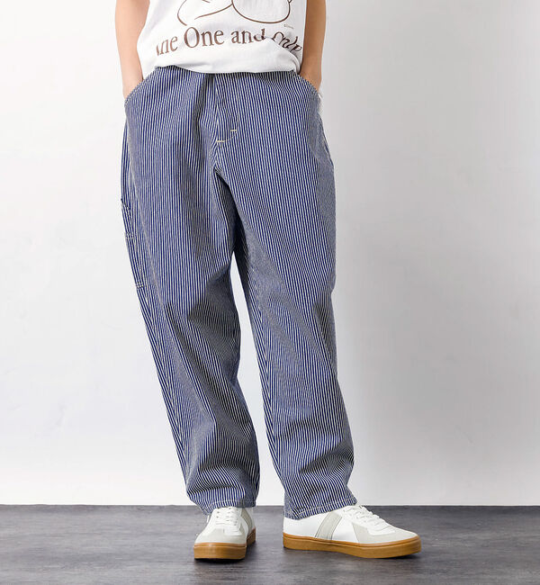 ABAHOUSE「【Lee/リー】DUNGAREES ワイドペインターパンツ/ユニセックス」|デニム|