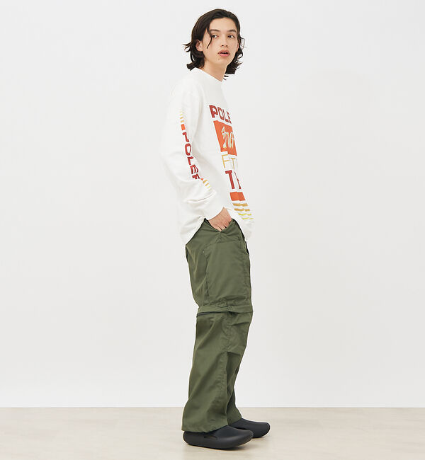 ABAHOUSE「【POLeR/ポーラー】TEAMS RELAX LOGO/ロングスリーブ/チーム」|Tシャツ・カットソー|