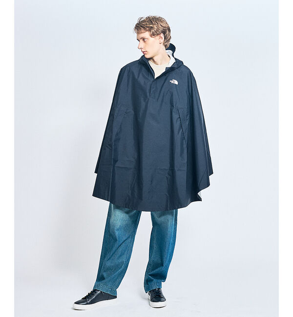 ABAHOUSE「【THE NORTH FACE】アクセスポンチョ / レインコート」|傘|ブラック