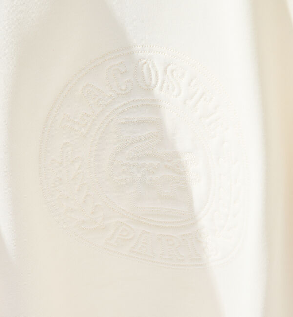 ABAHOUSE「【LACOSTE / ラコステ】トーン・オン・トーンステッチ半袖スウェット /」|Tシャツ・カットソー|
