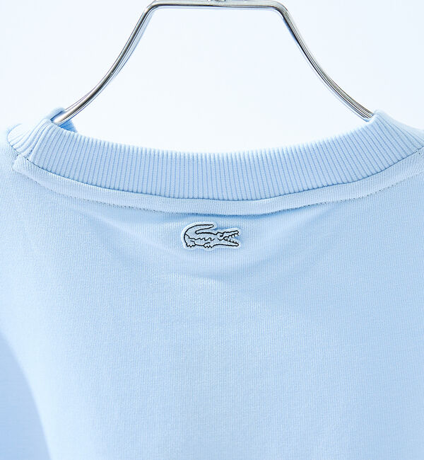 ABAHOUSE「【LACOSTE / ラコステ】トーン・オン・トーンステッチ半袖スウェット /」|Tシャツ・カットソー|