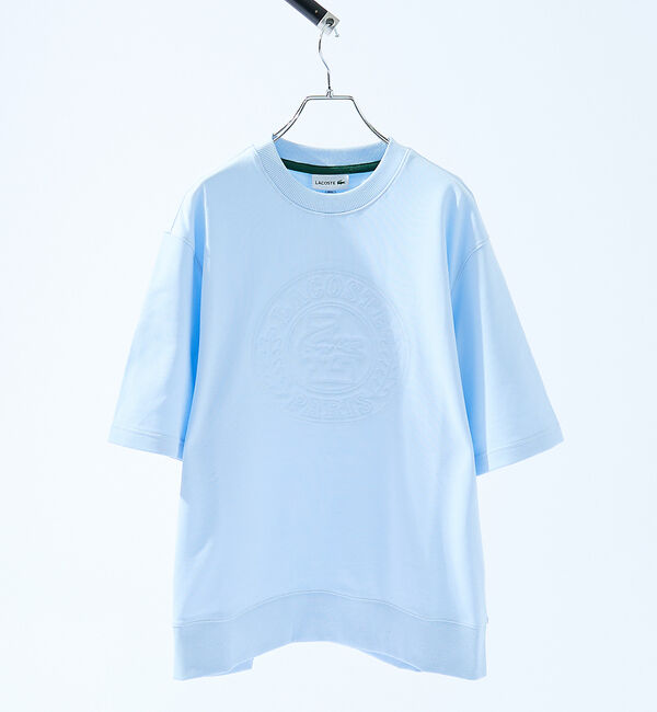 ABAHOUSE「【LACOSTE / ラコステ】トーン・オン・トーンステッチ半袖スウェット /」|Tシャツ・カットソー|