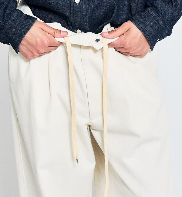 ABAHOUSE「2タック チノワイドパンツ / イージーパンツ【追加生産】【予約】」|その他|