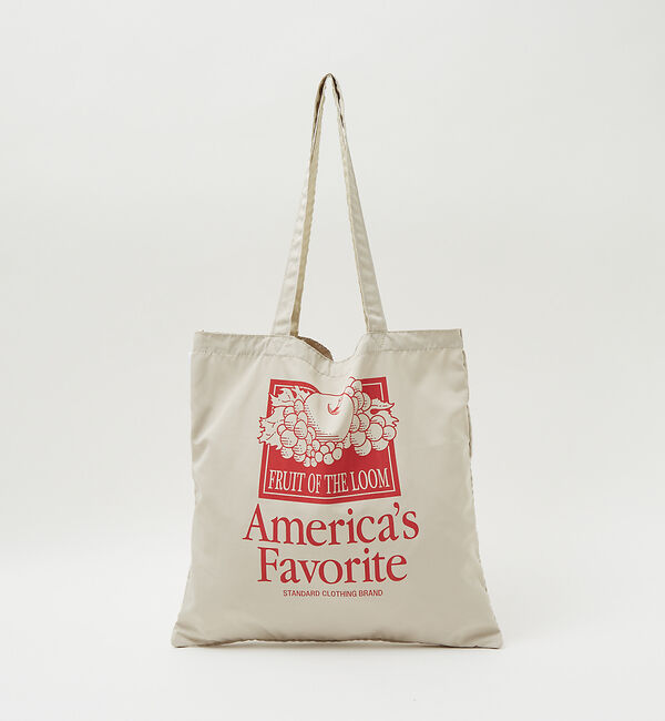 Rouge vif「【FRUIT OF THE LOOM】グラフィックトートバッグ」|トートバッグ|