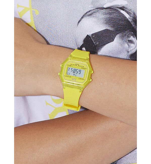 Rouge vif「【ICE-WATCH / アイスウォッチ】ICE DIGIT RETRO / 腕」|腕時計|イエロー