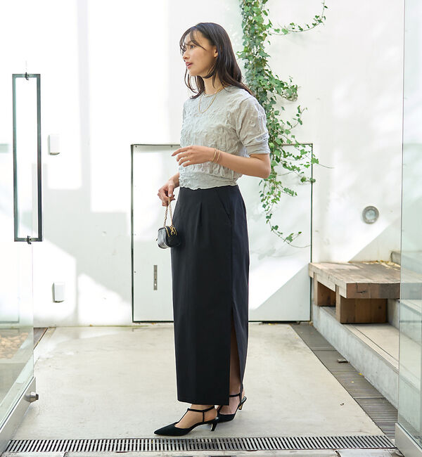 Rouge vif「キャッチワッシャーニットプルオーバー」|ニット・セーター|