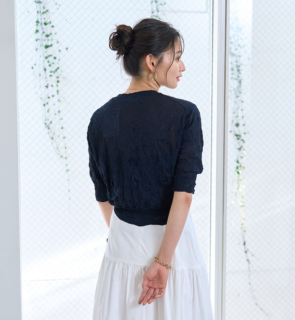 Rouge vif「キャッチワッシャーニットプルオーバー」|ニット・セーター|