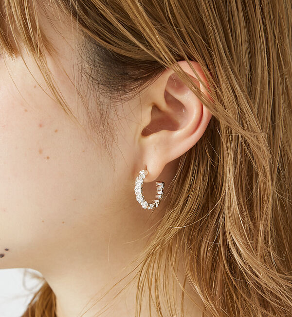 Rouge vif「【PILGRIM/ピルグリム】フープピアス」|ピアス|シルバー