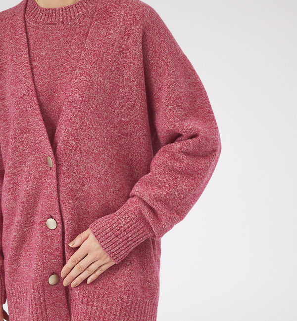 qualite「【アンサンブル対応】ウルグアイウールニットカーディガン」|カーディガン|