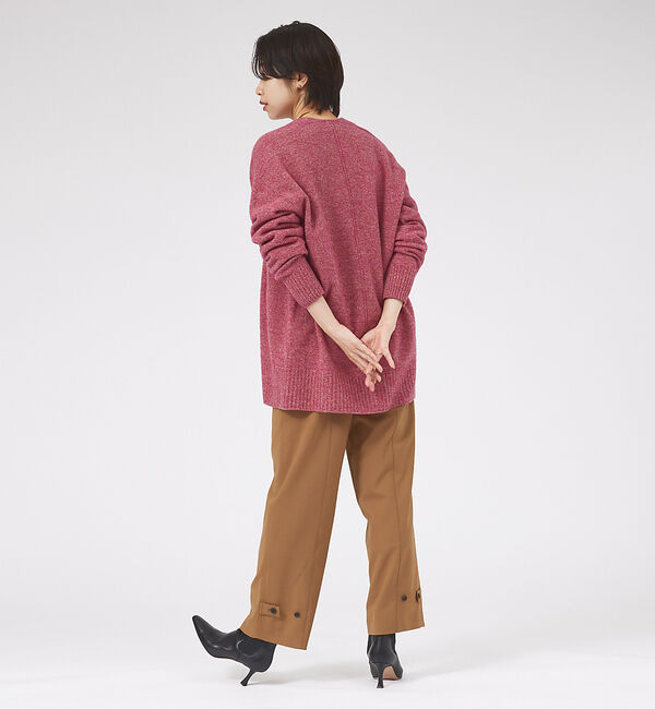 qualite「【アンサンブル対応】ウルグアイウールニットカーディガン」|カーディガン|