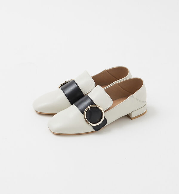 AU BANNISTER「バックルポイントバブーシュローファー」|ローファー|