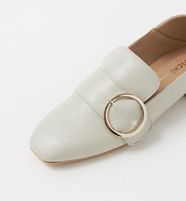 AU BANNISTER「バックルポイントバブーシュローファー」|ローファー|