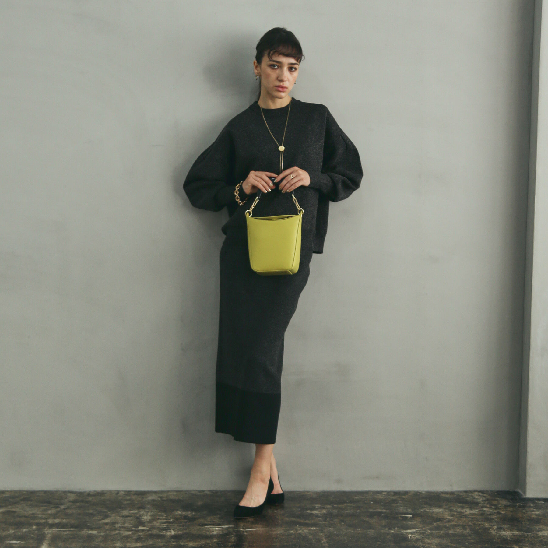 LOWELL things「【TVドラマ使用】Resin-B/アクリルBOXショルダーBAG」|ショルダー・メッセンジャー|