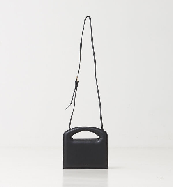 LOWELL things「【Oggi・BAILA・GLOW掲載】Dome/レトロminiショルダーBAG」|ショルダー・メッセンジャー|ブラック