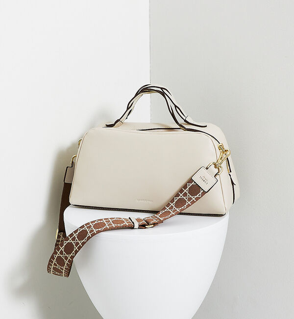 LOWELL things「【GISELe・CLASSY掲載】Rippl/レザー2WayショルダーボストンB」|ショルダー・メッセンジャー|