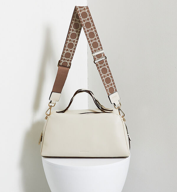 LOWELL things「【GISELe・CLASSY掲載】Rippl/レザー2WayショルダーボストンB」|ショルダー・メッセンジャー|