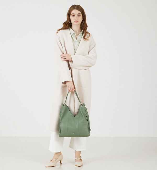 LOWELL things「Valley/かがりレザーワンショルダー」|ショルダー・メッセンジャー|