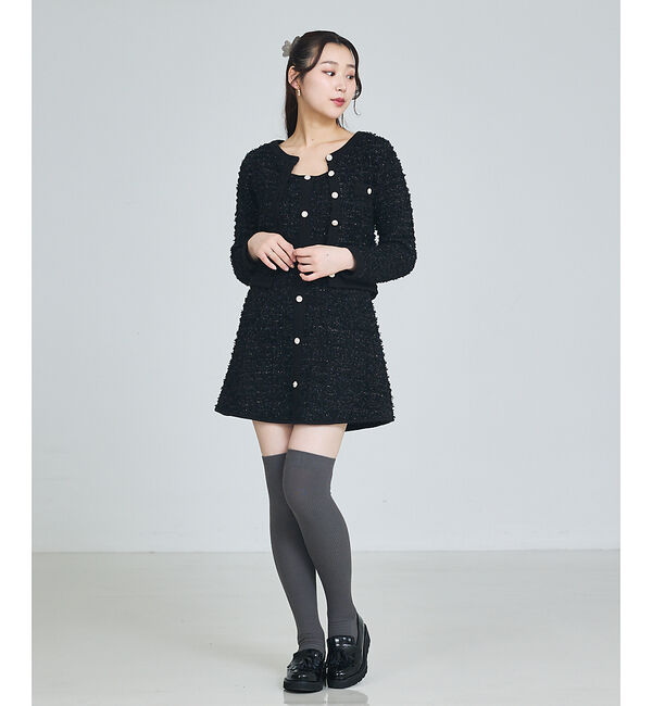 SELFIST「ラメフリンジミニワンピース」|ワンピース|