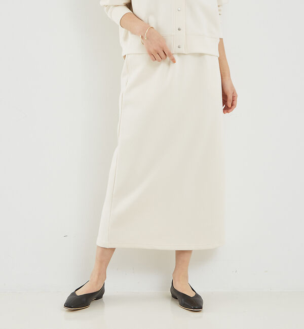 abahouse mavie「【セットアップ対応】シルキーダンボールタイトスカート」|スカート|