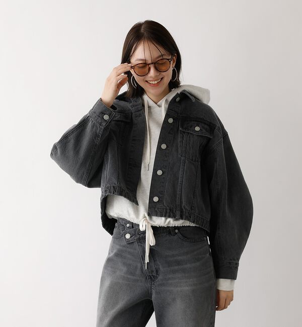 abahouse mavie「【UVカット】クリアカラーレンズサングラス」|メガネ|