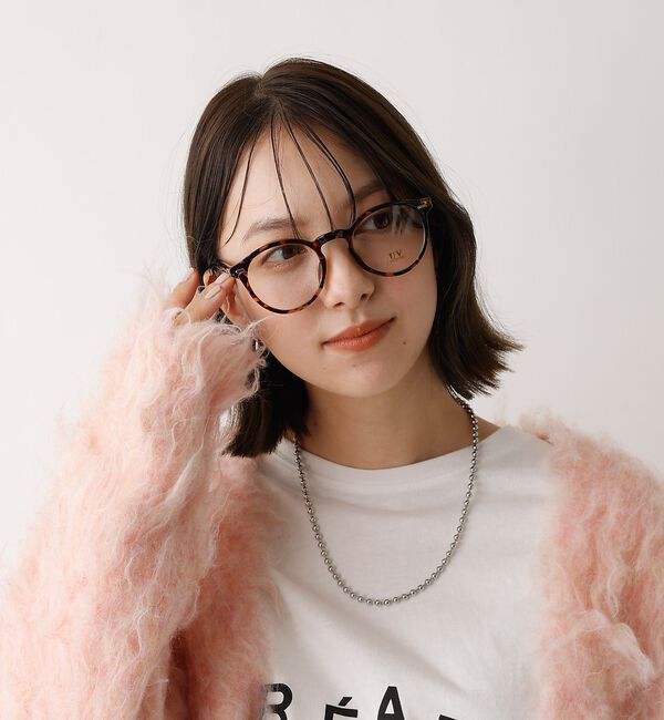 abahouse mavie「【UVカット】クリアカラーレンズサングラス」|メガネ|