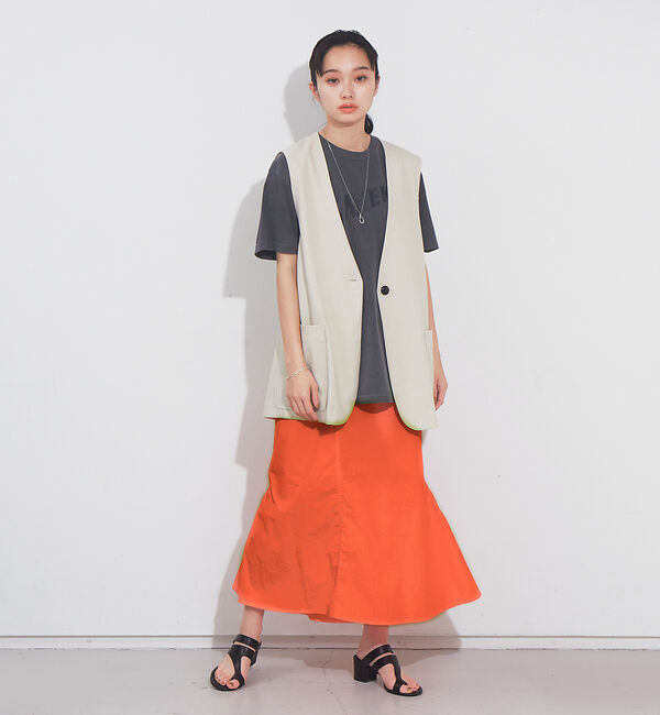 NOMINE「ワッシャーマーメイド２WAYスカート」|スカート|
