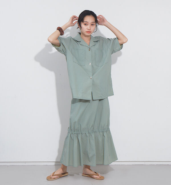 NOMINE「ワッシャーマーメイド２WAYスカート」|スカート|