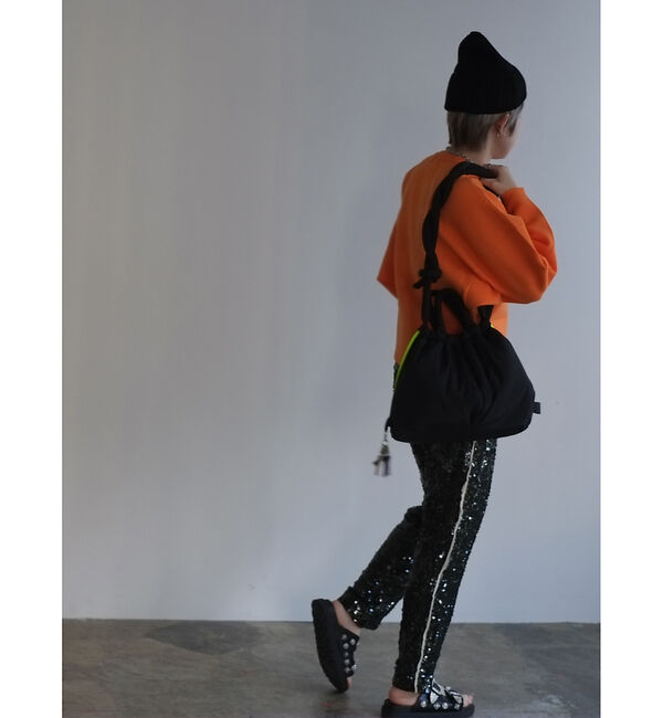 NOMINE「【cheek】puff kinchaku 2WAY tote 巾着 ショルダーバ」|ショルダー・メッセンジャー|