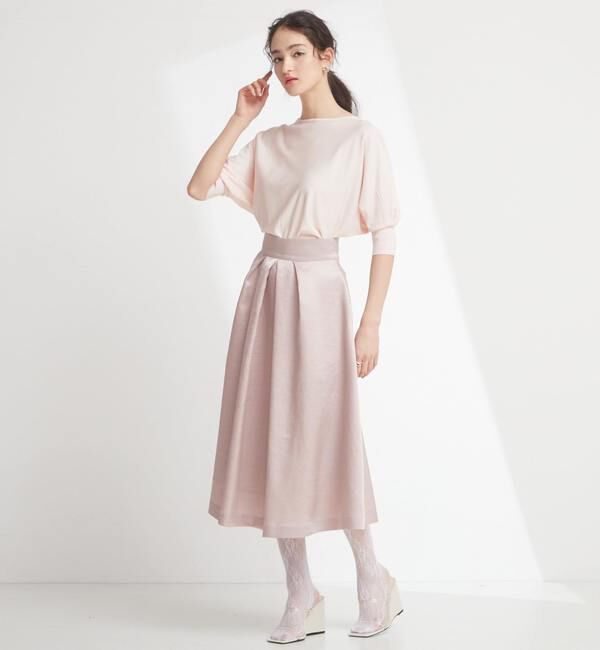 TIARA「タックフレアスカート」|スカート|