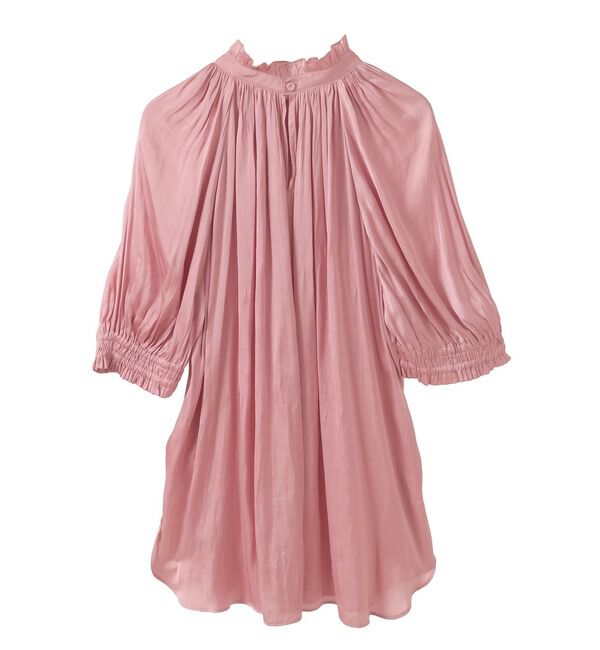 TIARA「《定番》2wayフリルショートスリーブブラウス」|シャツ・ブラウス|