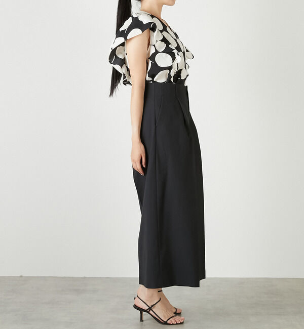 TIARA「リーフドットプリントブラウス（セットアップ可）」|シャツ・ブラウス|