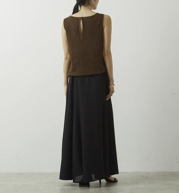 Liesse「ラメニットタンクトップ」|ニット・セーター|