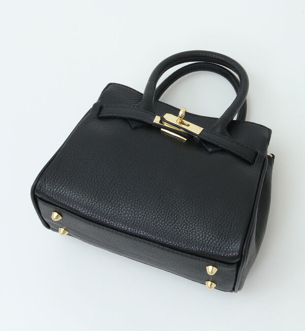 Liesse「【AULENTTI/オーレンティ】レザーバッグ (FB-05600-MINI-DO)」|ハンドバッグ|