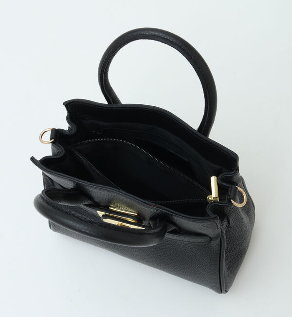 Liesse「【AULENTTI/オーレンティ】レザーバッグ (FB-05600-MINI-DO)」|ハンドバッグ|