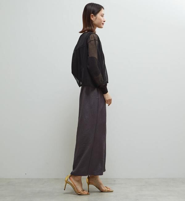 Soffitto「シアーニットオーバーサイズプルオーバー」|ニット・セーター|