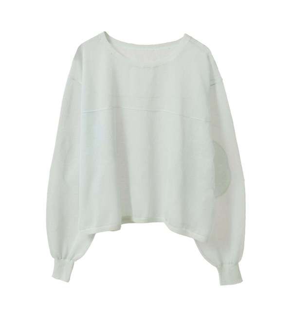 Soffitto「シアーニットオーバーサイズプルオーバー」|ニット・セーター|