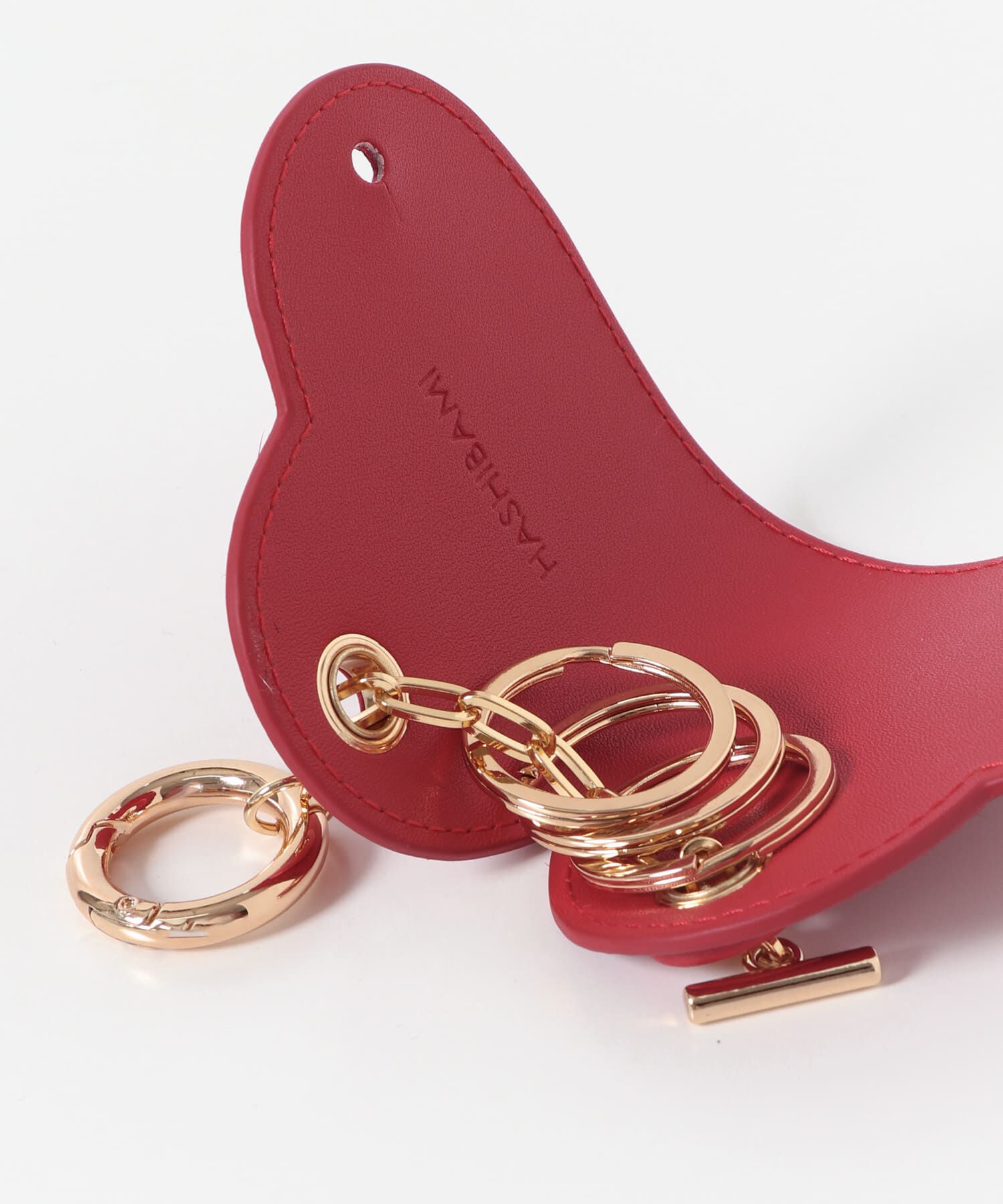 RODE SKO「『別注』Hashibami&times;RODESKO　カウヘアハートキーチャーム」|キーケース|