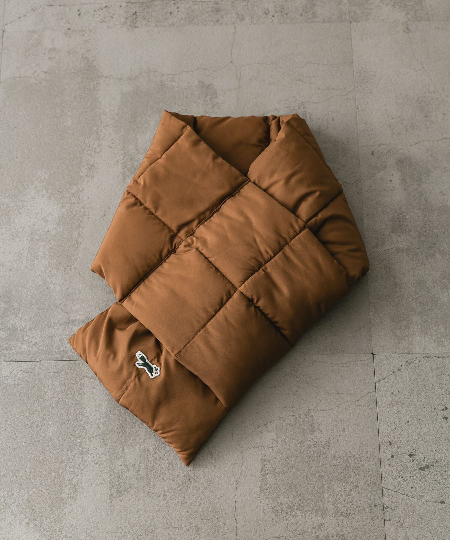 URBAN RESEARCH DOORS「『別注』PENNEYS&times;DOORS　THE FOX ファイバーダウンマフラー」|マフラー|オレンジ