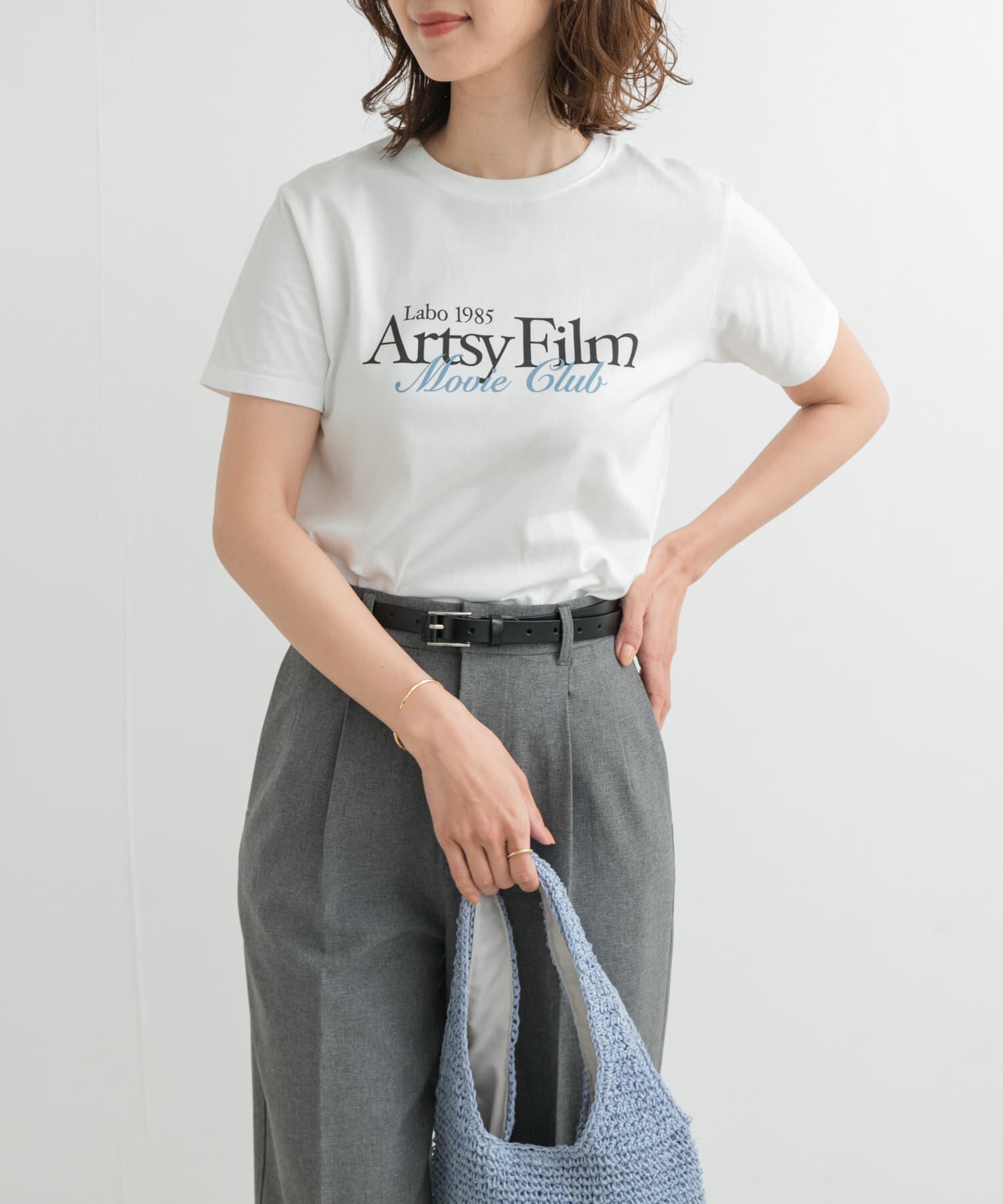 URBAN RESEARCH DOORS「MIXロゴプリントTシャツ」|Tシャツ・カットソー|