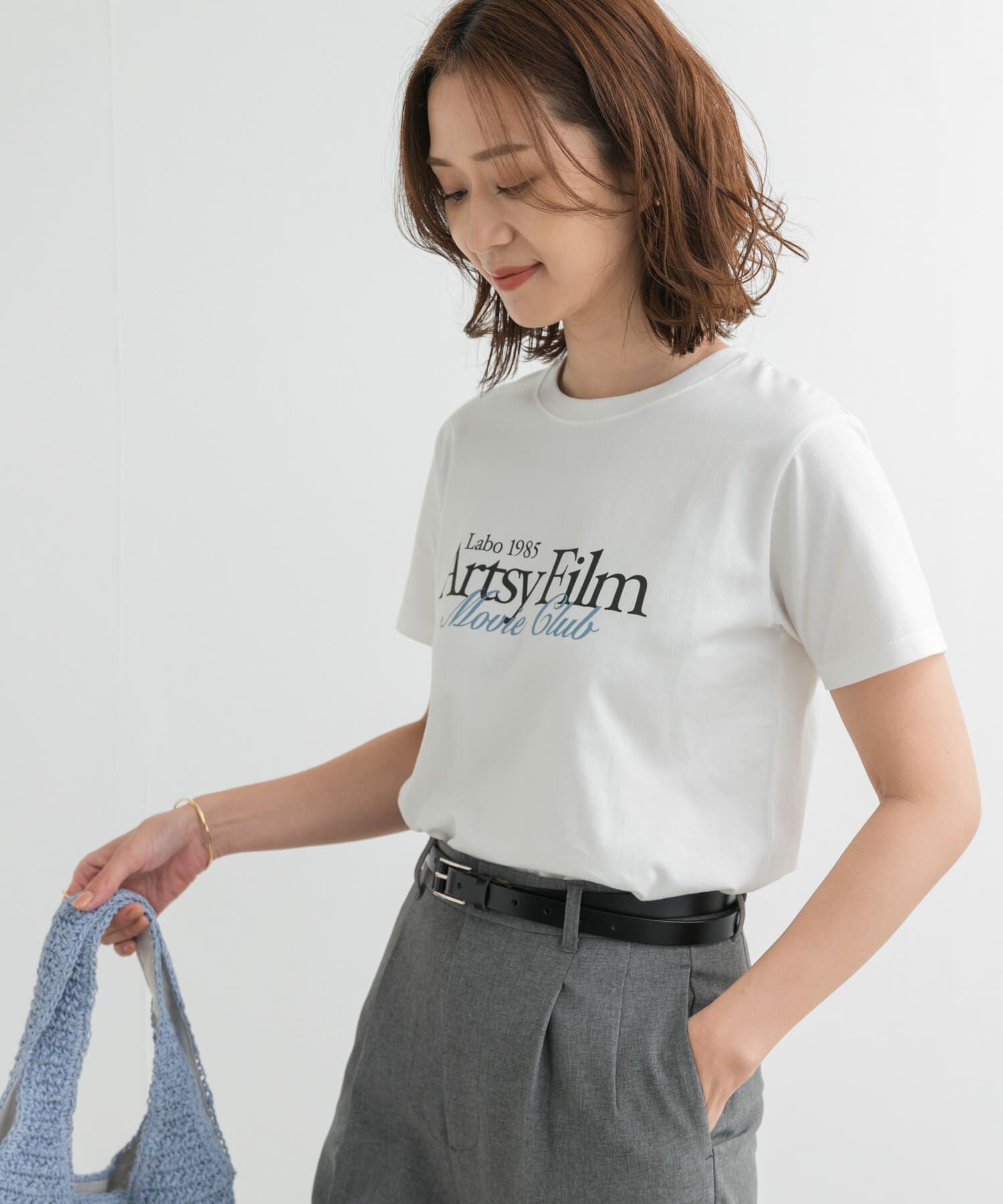 URBAN RESEARCH DOORS「MIXロゴプリントTシャツ」|Tシャツ・カットソー|