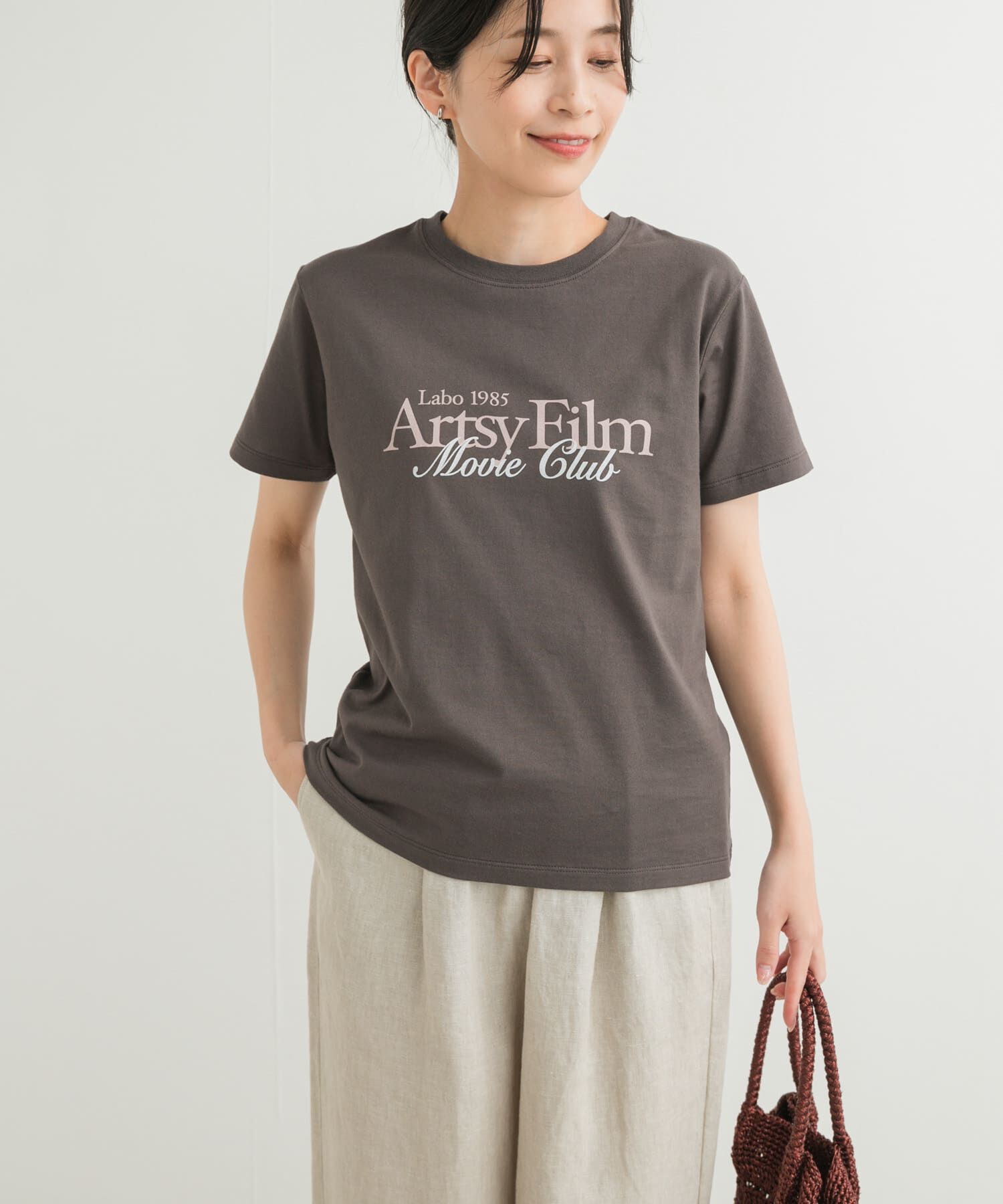 URBAN RESEARCH DOORS「MIXロゴプリントTシャツ」|Tシャツ・カットソー|