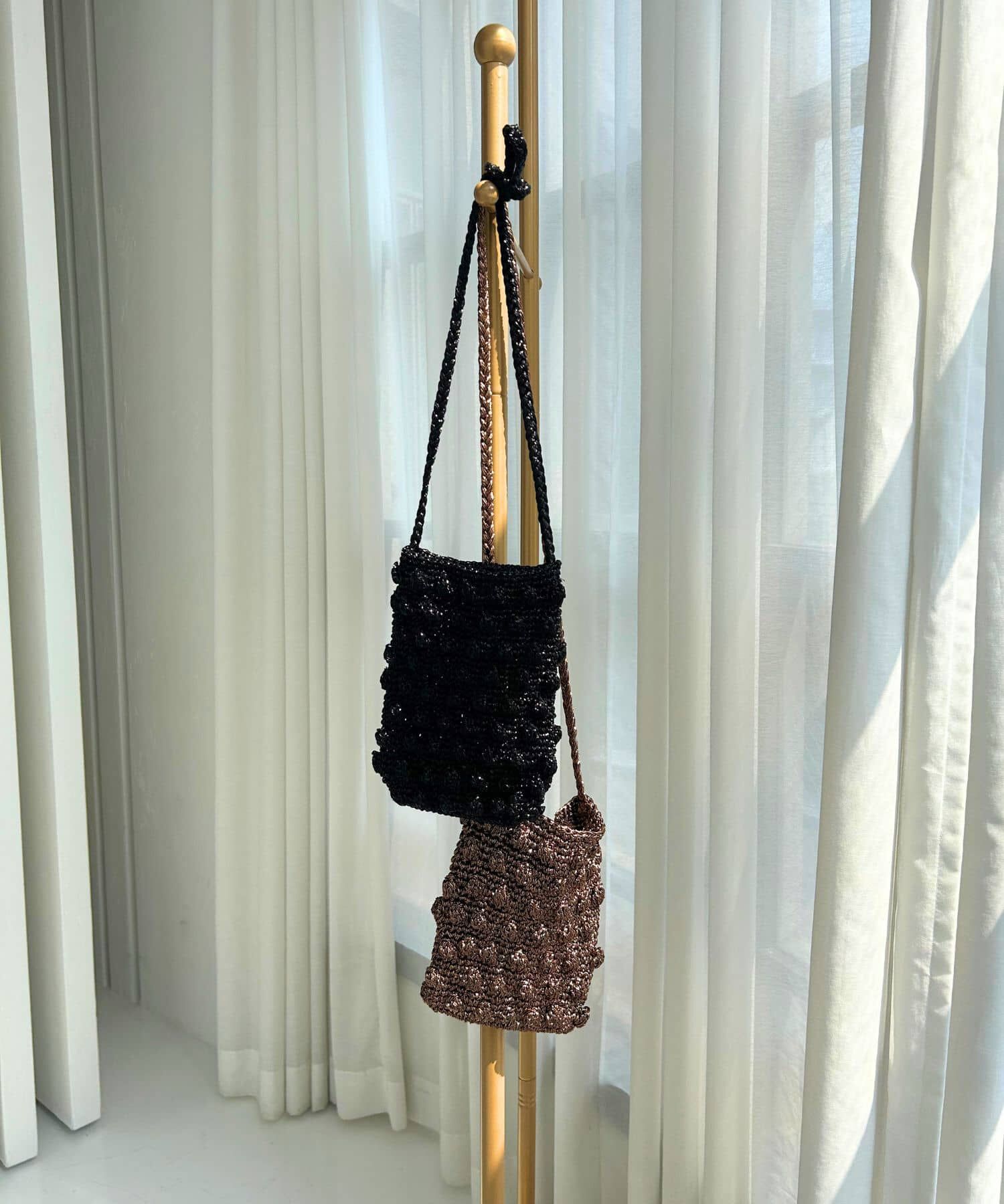 URBAN RESEARCH DOORS「メタリックヤーンショルダーバッグ」|ショルダー・メッセンジャー|