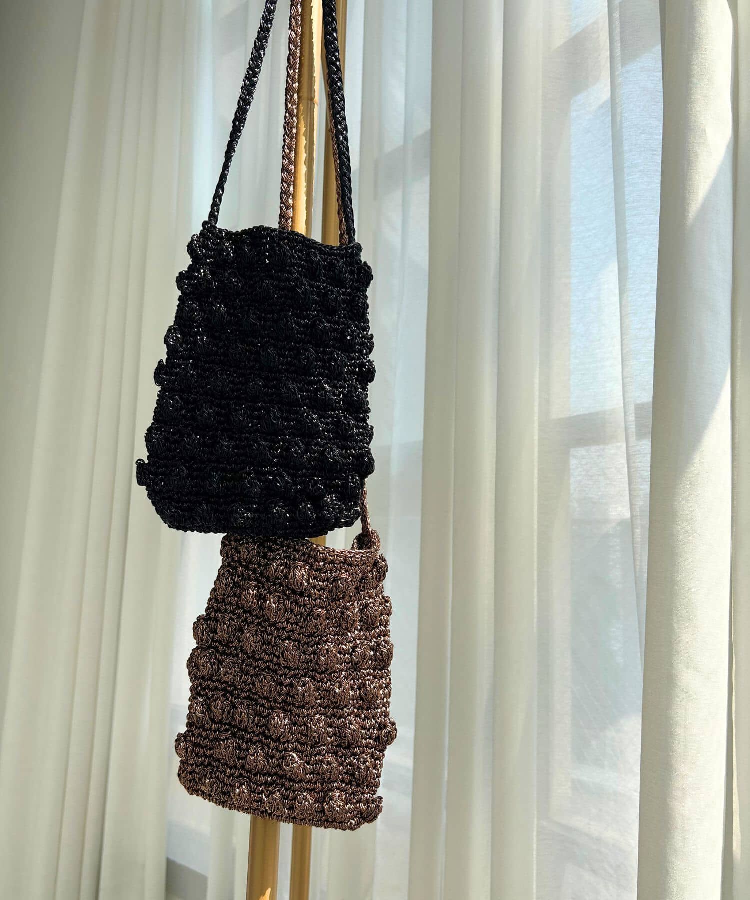 URBAN RESEARCH DOORS「メタリックヤーンショルダーバッグ」|ショルダー・メッセンジャー|