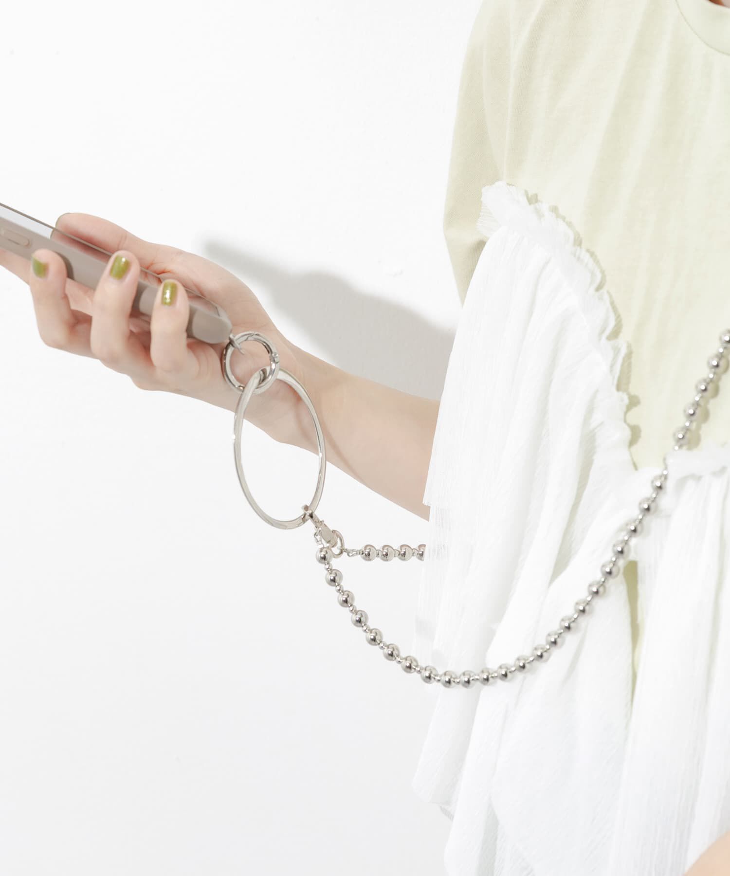 SMELLY「ボールチェーンマルチショルダー」|モバイルケース|