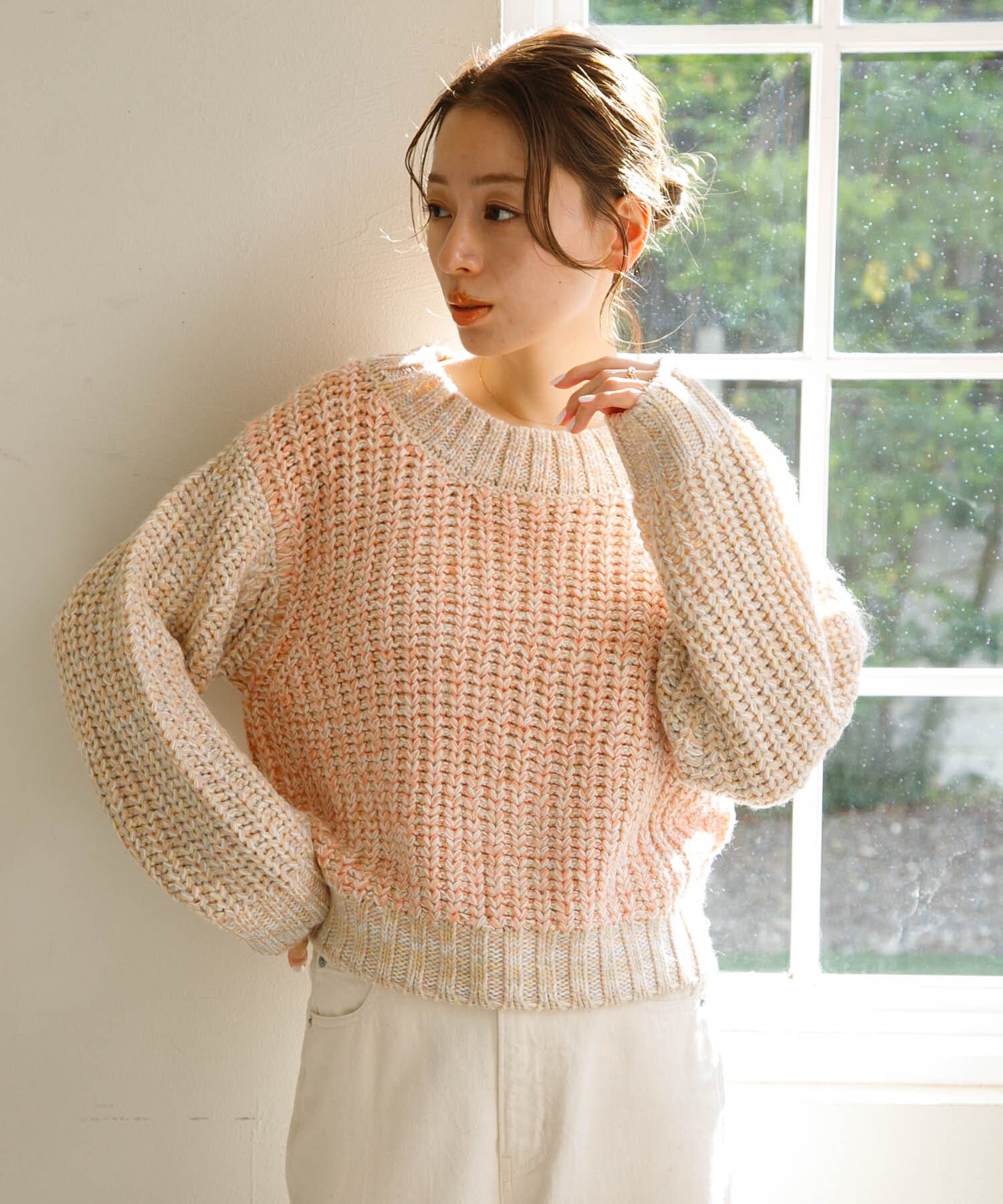 Sonny Label 「ミックスカラーニットプルオーバー」|ニット・セーター|