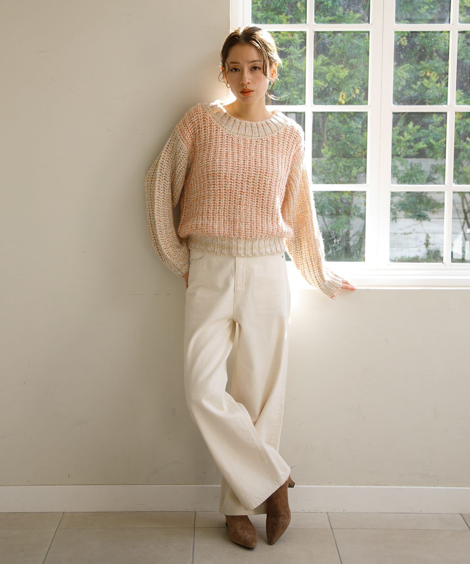 Sonny Label 「ミックスカラーニットプルオーバー」|ニット・セーター|