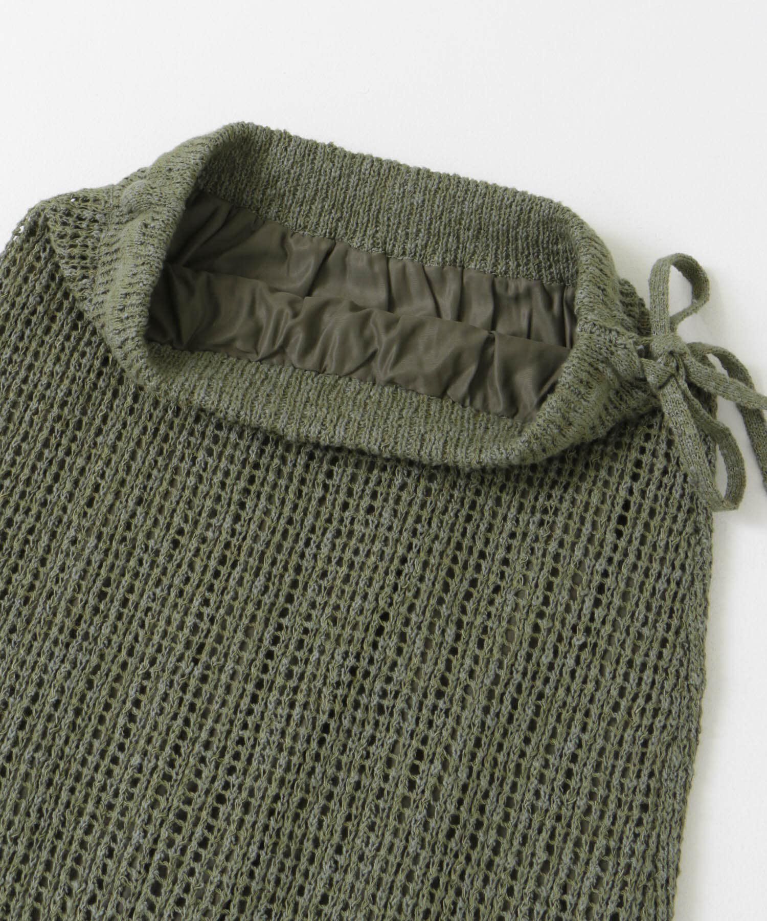 URBAN RESEARCH ROSSO「サイドスリットニットレーススカート」|スカート|