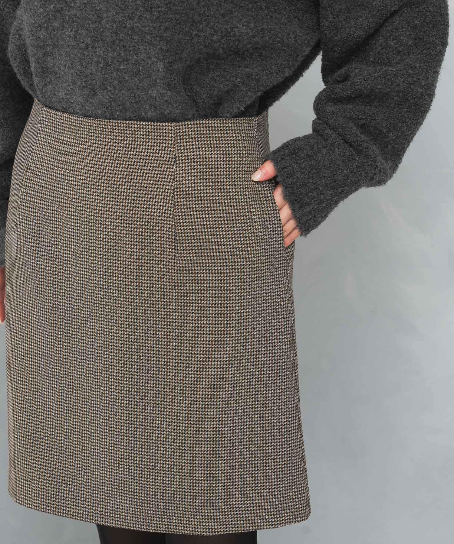 URBAN RESEARCH ROSSO「バックファスナーミニスカート」|スカート|