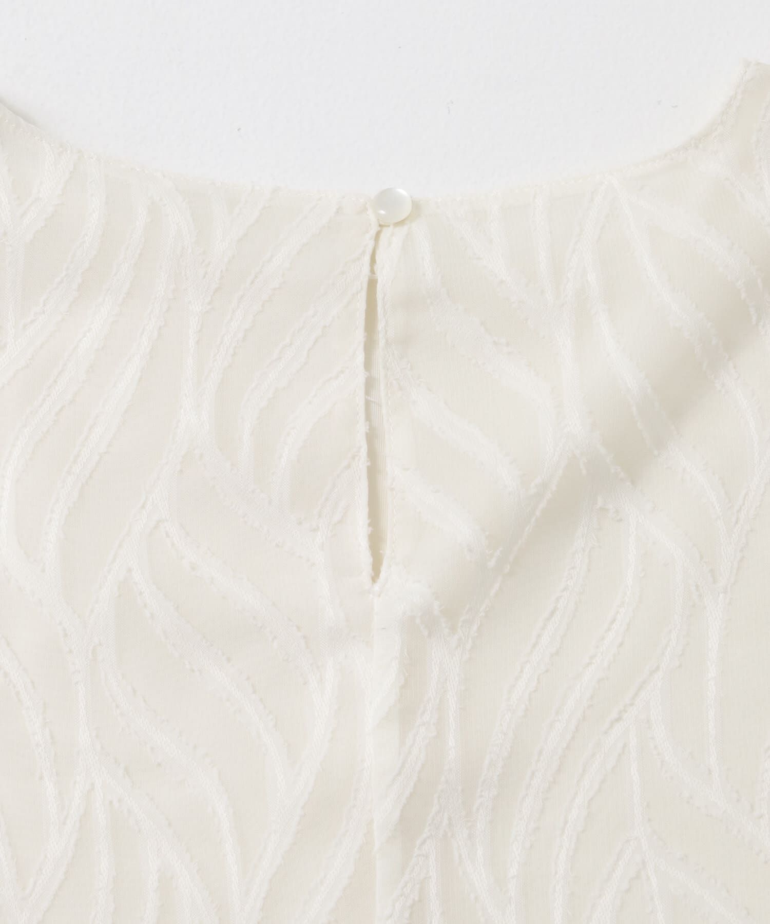 URBAN RESEARCH ROSSO「セミシアーカットジャガードブラウス」|シャツ・ブラウス|