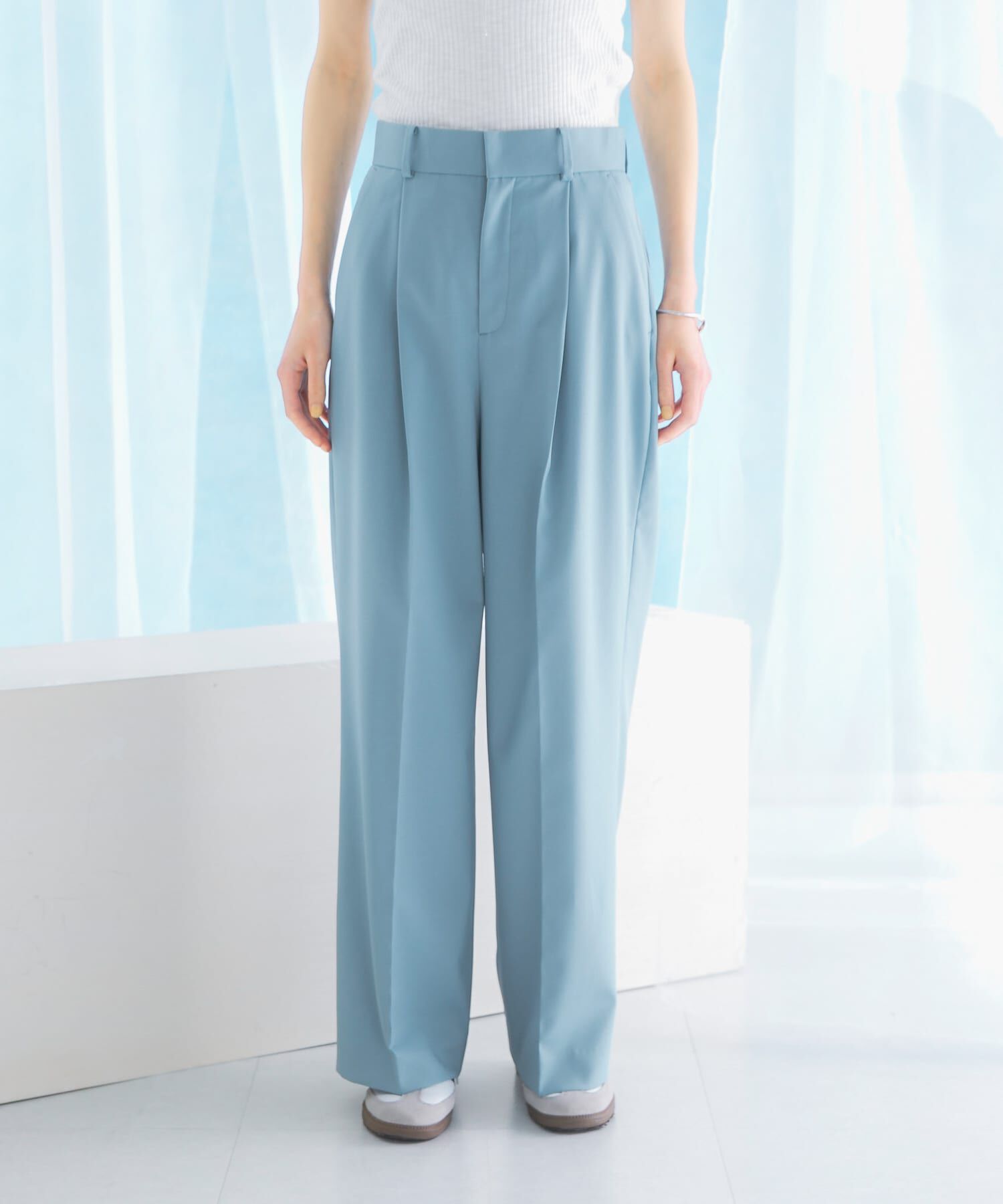 URBAN RESEARCH ROSSO「防シワハイウエストワイドスラックス」|その他|